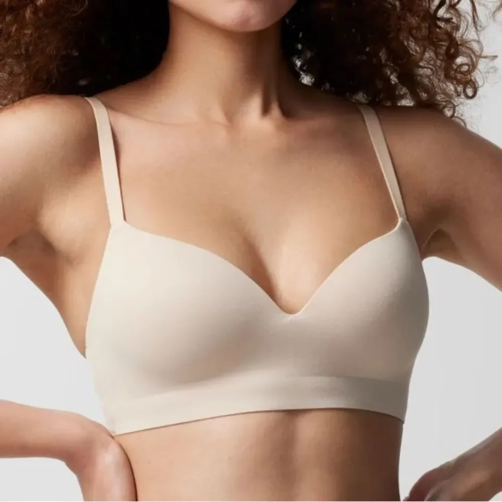 Soma Enbliss Wireless Bra NEW Pale Sand 38DD